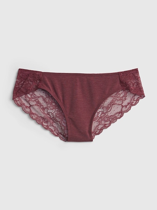1 of 8 showing, with the color red delicious of product Breathe Lace Bikini