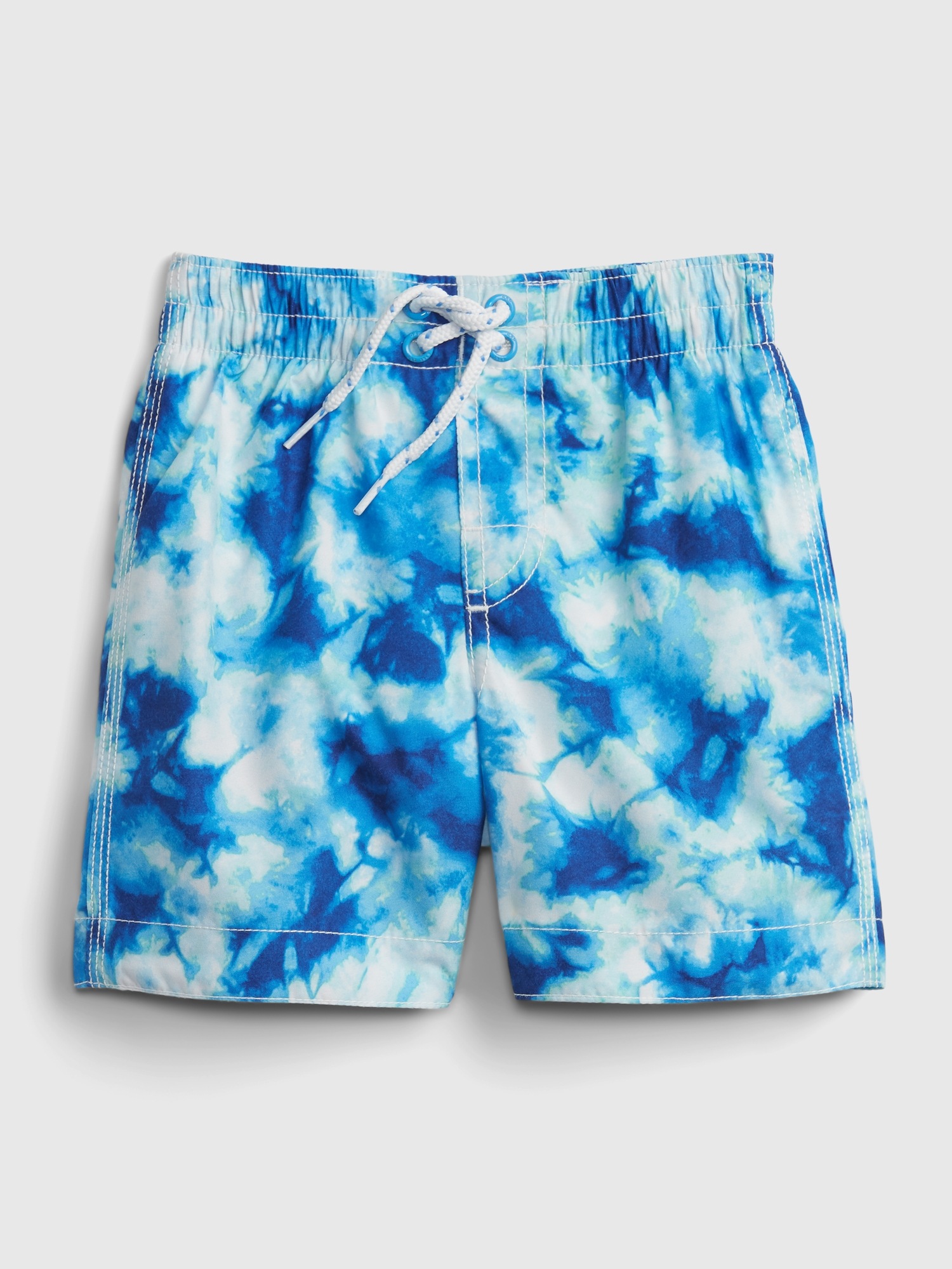 Toddler 100% Recycled Polyester Graphic Swim Trunks | Gap