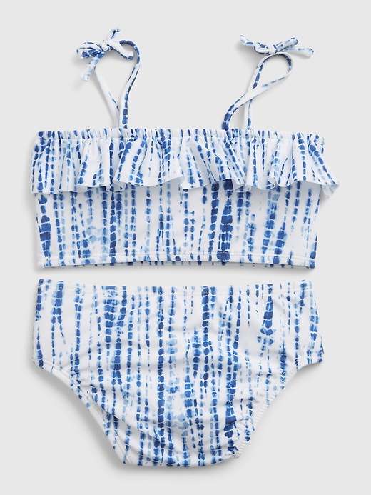 Image number 2 showing, Toddler Recycled Polyester Tie-dye Swim Two-Piece