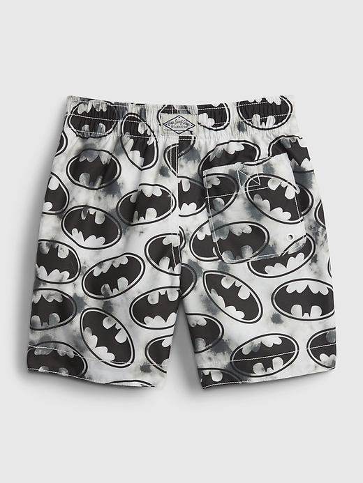 Image number 2 showing, Baby & Toddler DC™ Batman Recycled Swim Trunks
