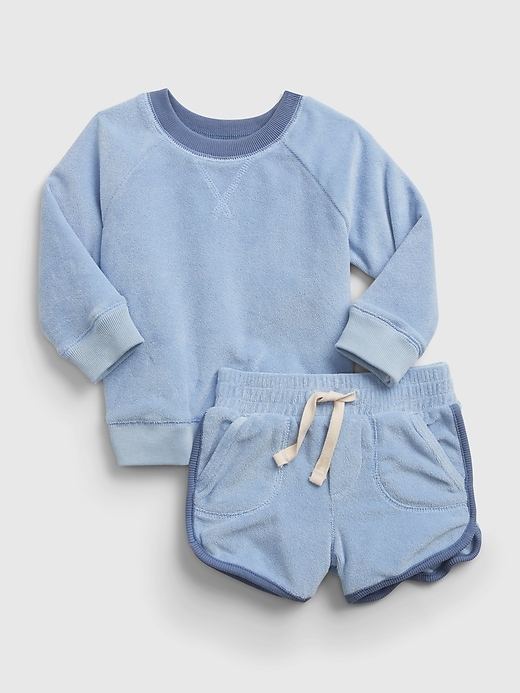Image number 1 showing, Baby Knit Outfit Set