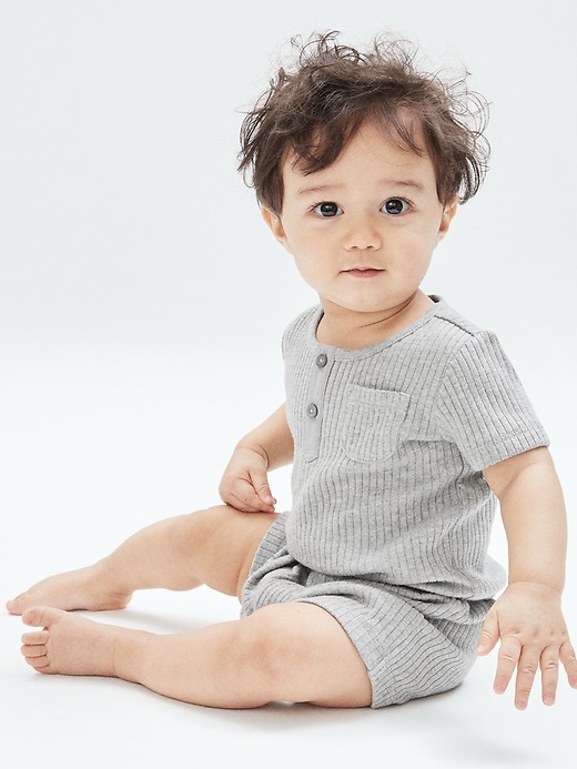 Image number 4 showing, Baby 100% Organic Cotton Outfit Set