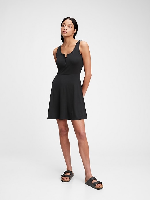 Image number 1 showing, Modern Sleeveless Fit & Flare Dress
