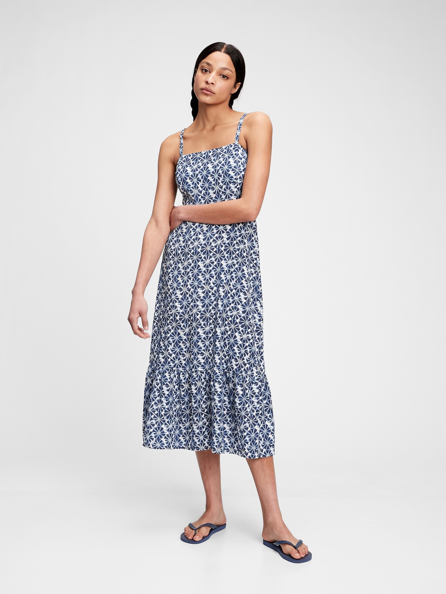 lipsy tigerlily print fit and flare midi dress
