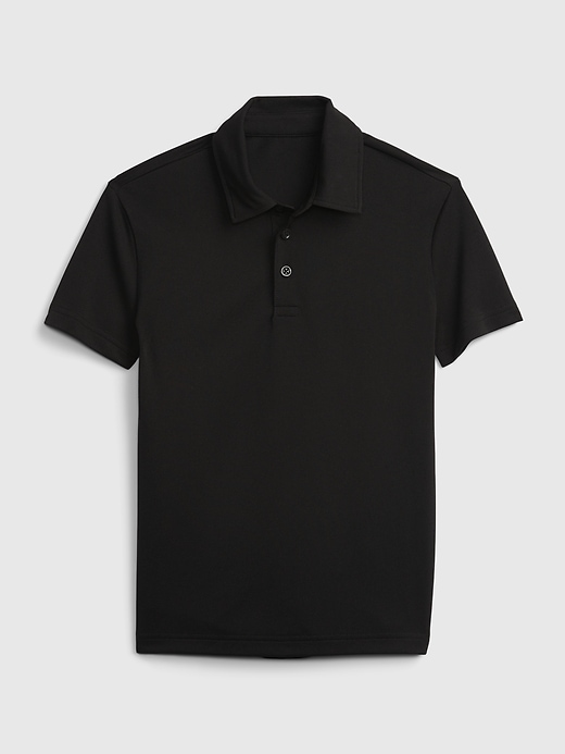View large product image 1 of 1. Kids Performance Pique Polo Shirt