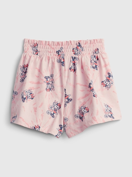 2 of 8 showing, with the color minnie mouse of product babyGap &#124 Disney Minnie Mouse 100% Organic Cotton Mix and Match Smocked Shorts