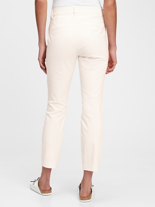Image number 2 showing, High Rise Slim Ankle Pants with Stretch