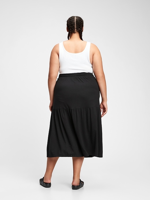 Image number 7 showing, Tiered Midi Skirt