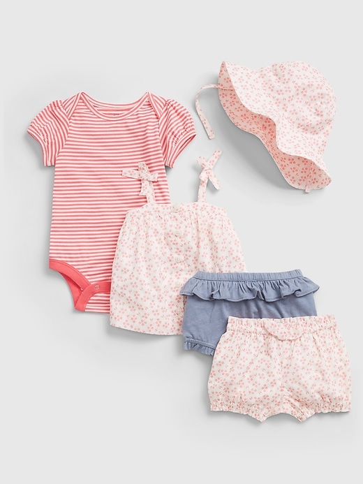 Image number 1 showing, Baby 5-Piece Outfit Set