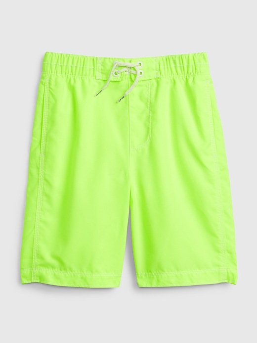 Image number 1 showing, Kids 100% Recycled Polyester Board Shorts