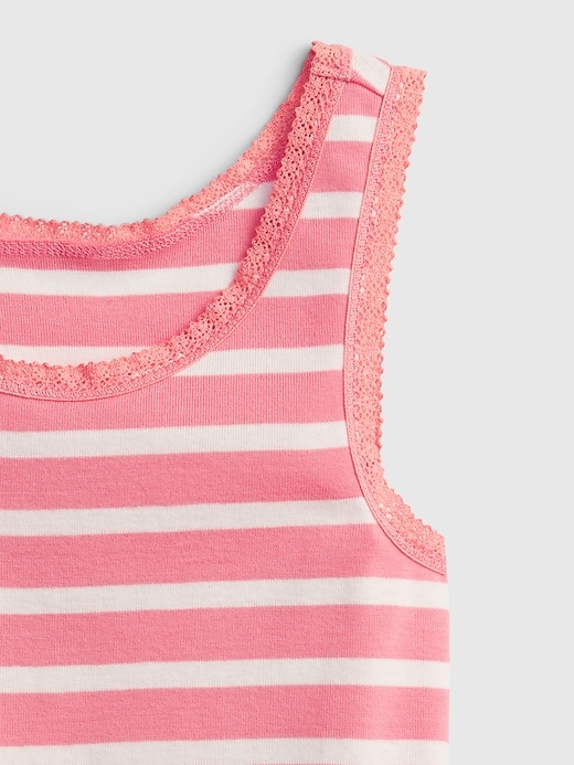 Image number 3 showing, Kids Lace Trim Tank Top