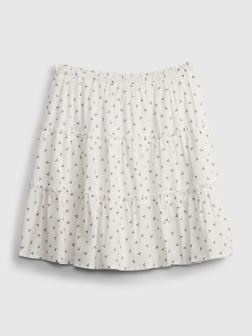 Image number 2 showing, Teen 100% Organic Cotton Tiered Skirt