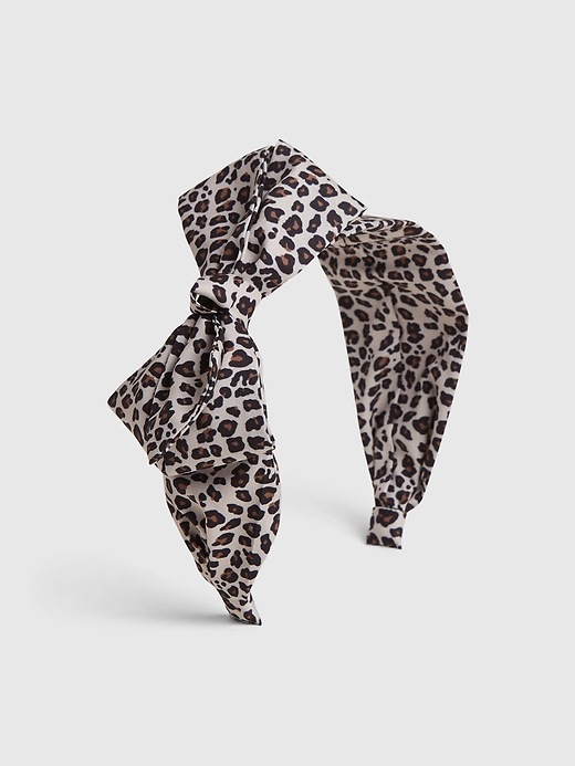 1 of 8 showing, with the color leopard of product Toddler Leopard Print Headband