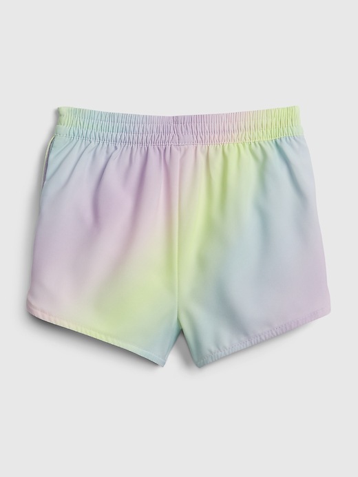 Image number 2 showing, GapFit Toddler Recycled Pull-On Athletic Shorts