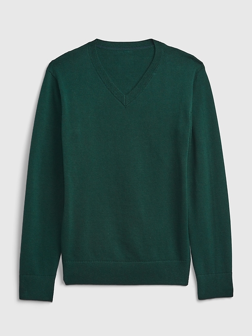 Image number 1 showing, Kids Organic Cotton Uniform Sweater