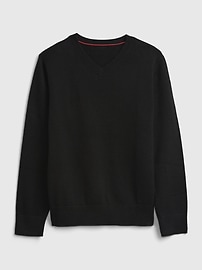 View large product image 1 of 1. Kids Organic Cotton Uniform Sweater