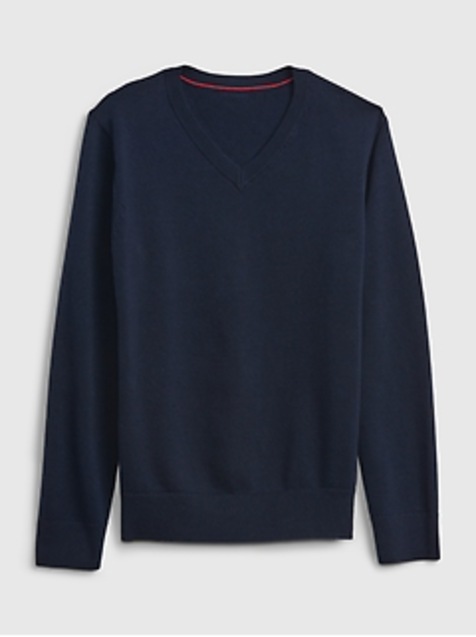 Kids Organic Cotton Uniform Sweater