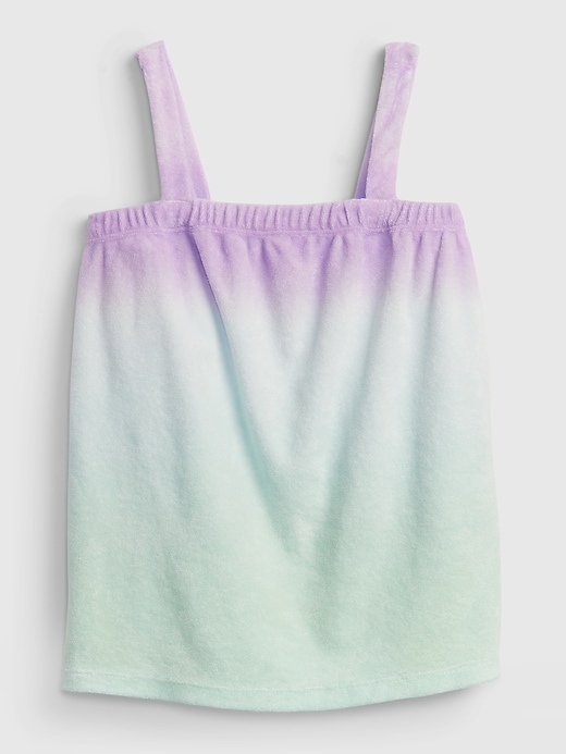 1 of 8 showing, with the color lilac of product Kids Towel-Knit Tank Top