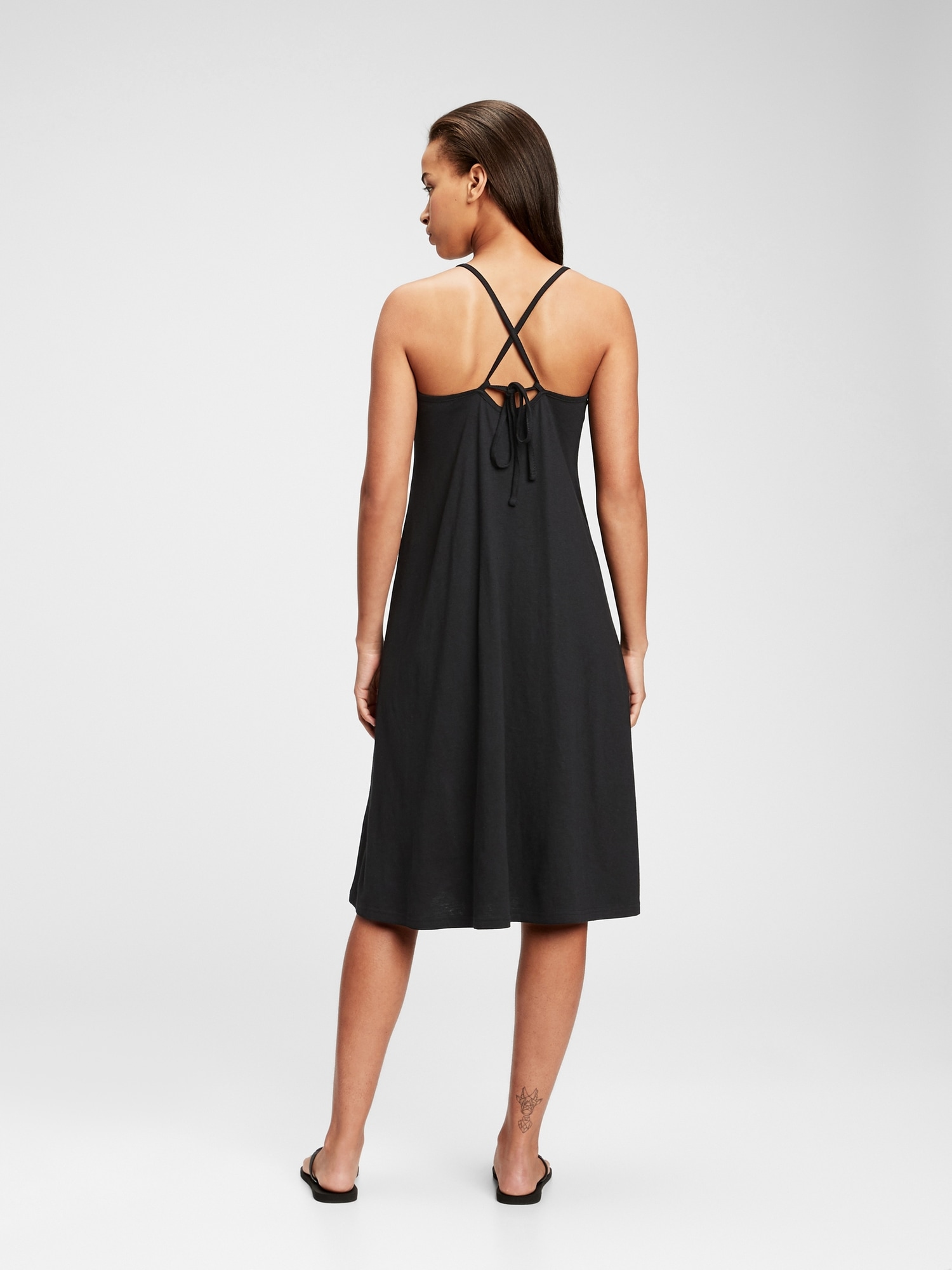 Gap midi swing dress Clearance