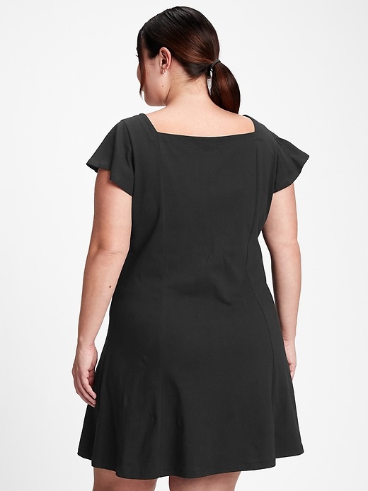 Image number 7 showing, Button-Front Flare Dress