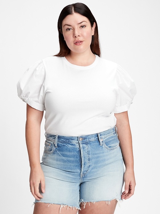 Image number 6 showing, Puff Sleeve T-Shirt