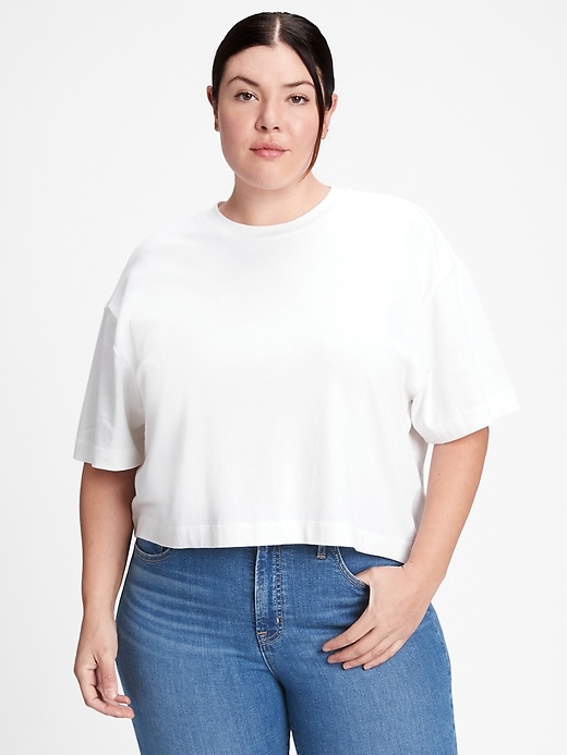 Image number 6 showing, Boxy Cropped T-Shirt