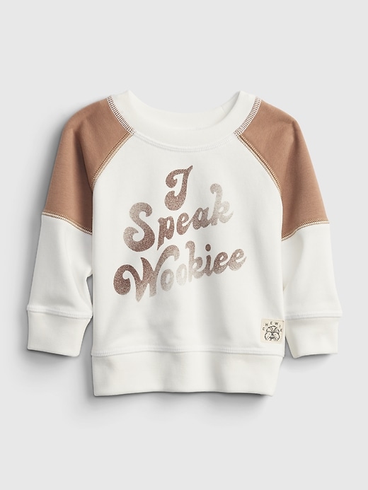 Image number 1 showing, babyGap &#124 Star Wars&#153 Wookie Graphic Crewneck Sweatshirt