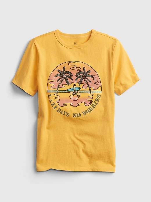 Kids Organic Cotton Graphic T-Shirt