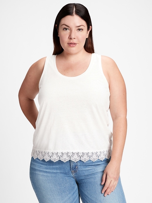 Image number 6 showing, Lace Tank Top