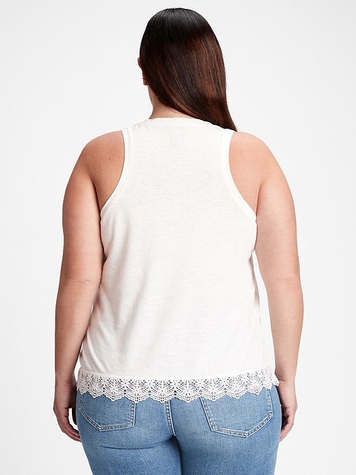 Image number 7 showing, Lace Tank Top