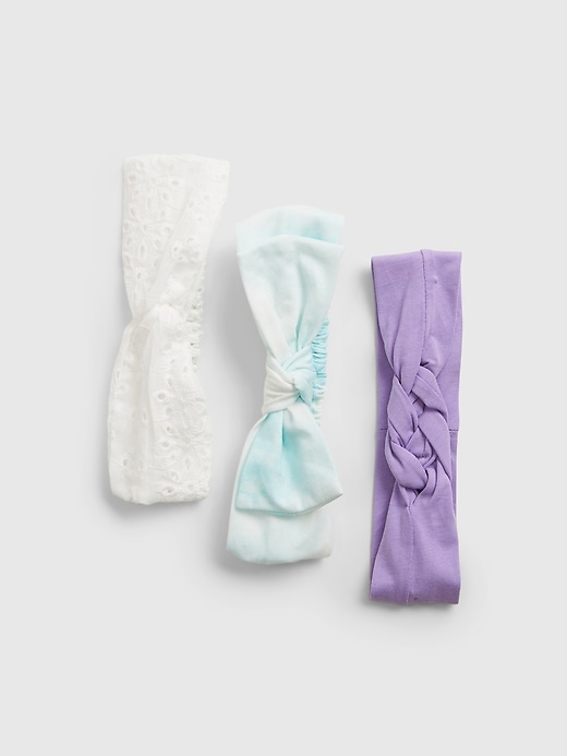 View large product image 1 of 1. Baby 100% Organic Cotton Headband (3-Pack)