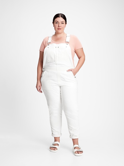 Image number 4 showing, Slouchy Overalls with Washwell&#153