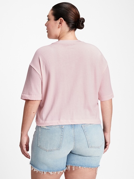Image number 7 showing, Boxy Cropped T-Shirt