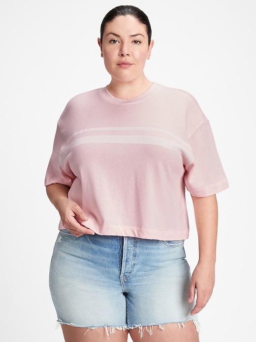 Image number 6 showing, Boxy Cropped T-Shirt