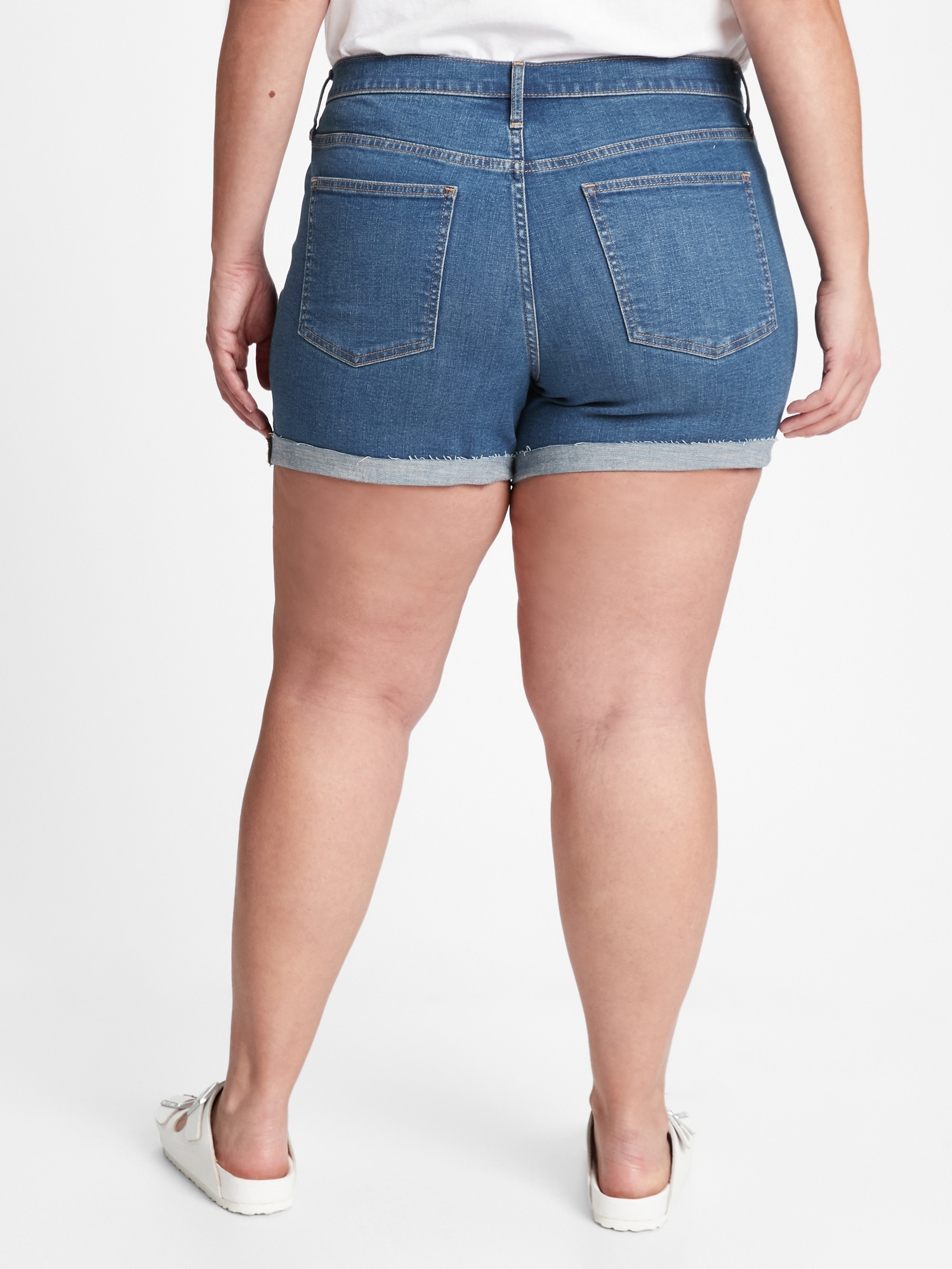 gap jean shorts