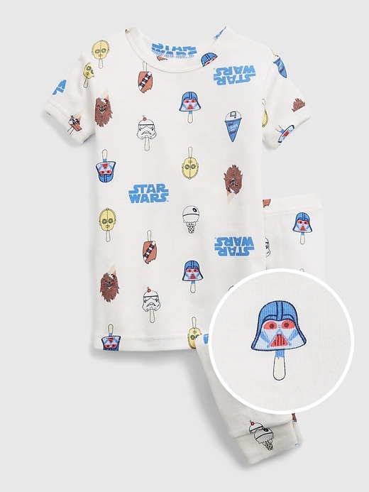 Image number 1 showing, babyGap &#124 Star Wars&#153 Ice Cream Graphic 100% Organic Cotton PJ Set