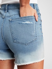 High Rise Denim Shorts with Washwell | Gap