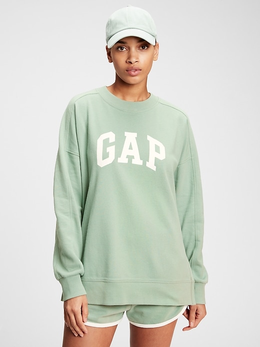 Image number 1 showing, Gap Logo Crewneck Sweatshirt