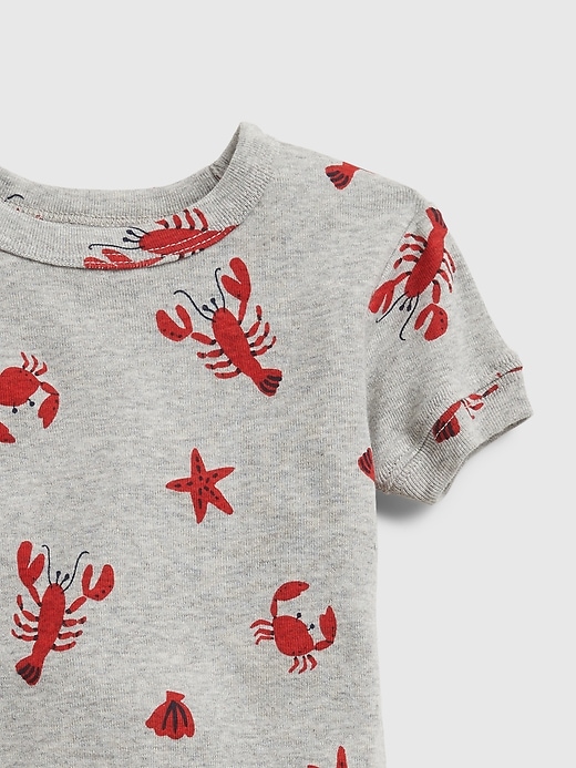 Image number 2 showing, babyGap 100% Organic Cotton Lobster Graphic PJ Set