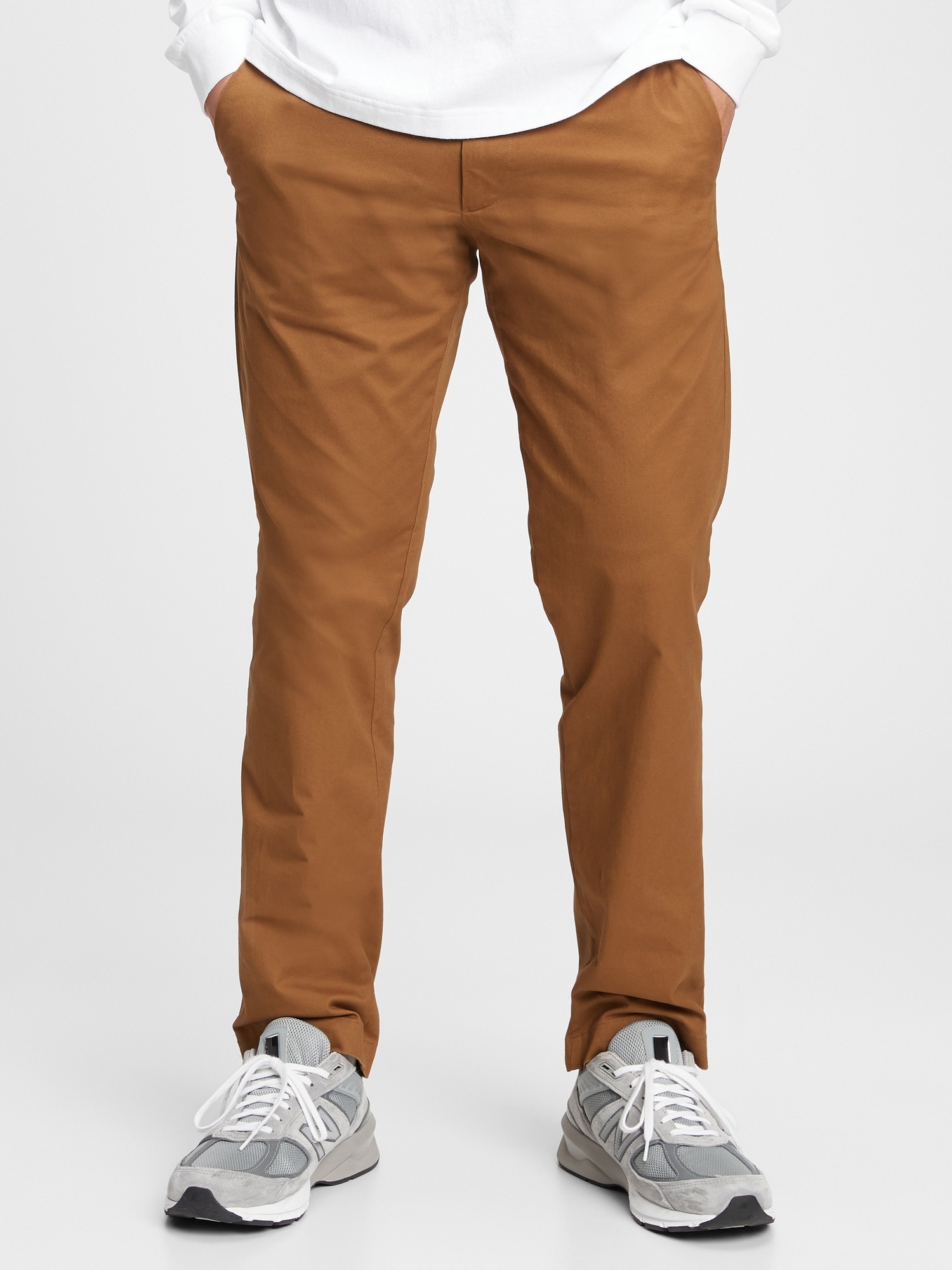 Men's Modern Khakis in Straight Fit with GapFlex