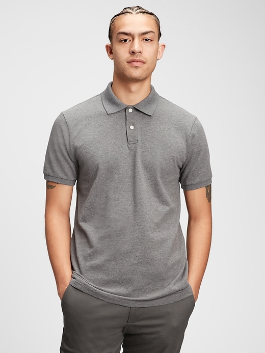 Image number 1 showing, Pique Polo Shirt