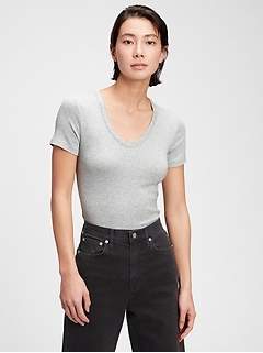 gap women's white t shirt