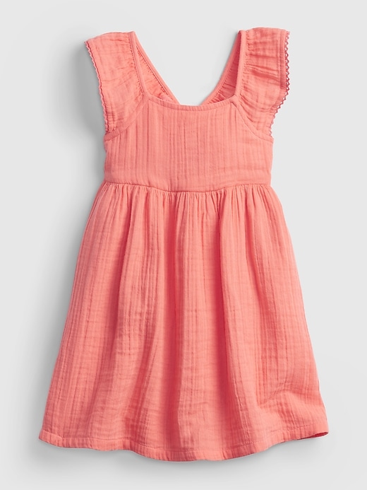 Image number 4 showing, Toddler Gauze Flutter Dress