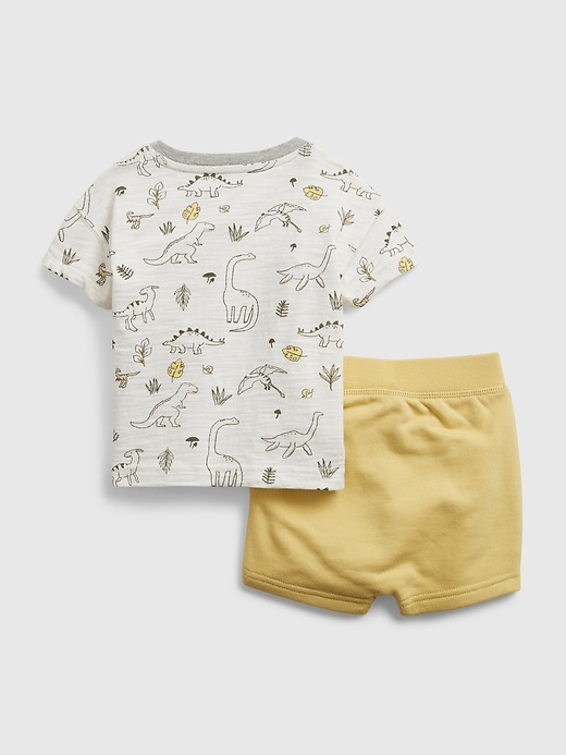 Baby Dinosaur Graphic Outfit Set