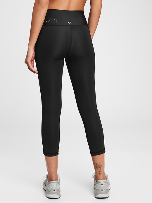 Image number 2 showing, GapFit High Rise Capri Leggings in Sculpt Revolution