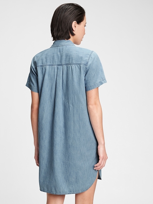 Image number 7 showing, Denim Popover Dress with Washwell&#153
