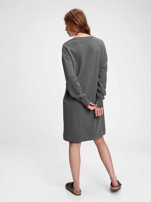 Image number 6 showing, Fleece Sweatshirt Dress