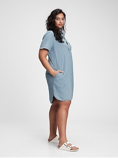 gap blue dress