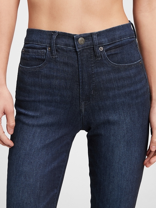 Image number 3 showing, High Rise Skinny Jeans with Washwell