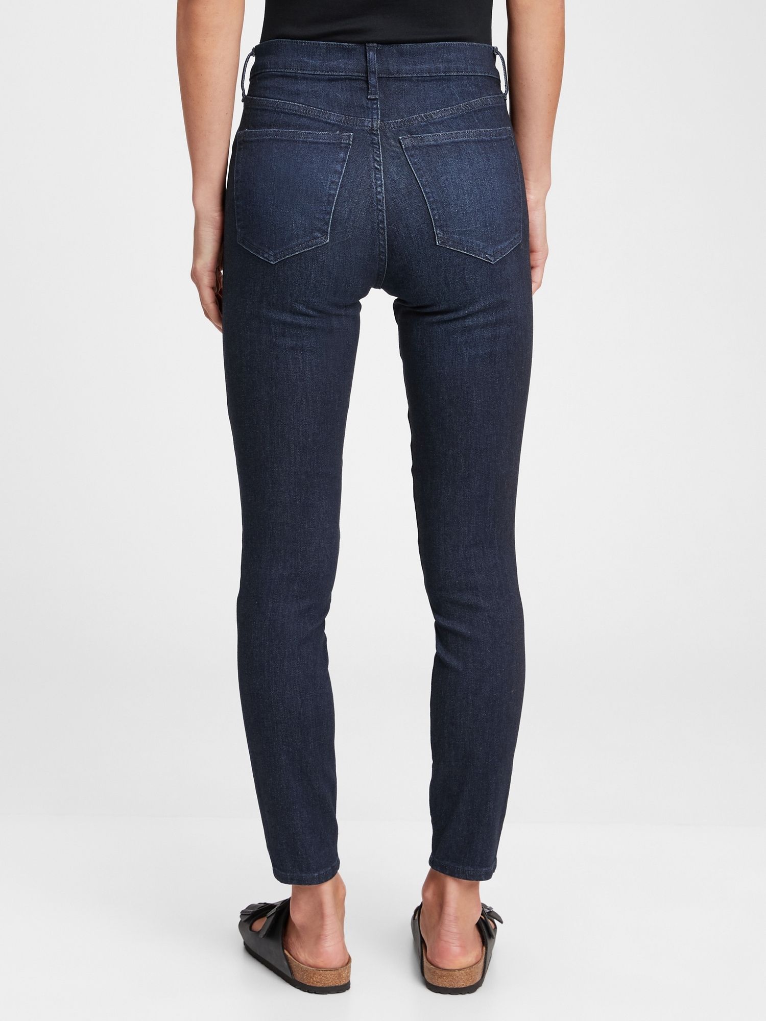 gap high rise skinny jeans